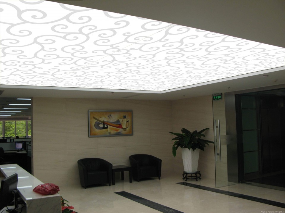 Заказать световые потолки new vision в г. Касли